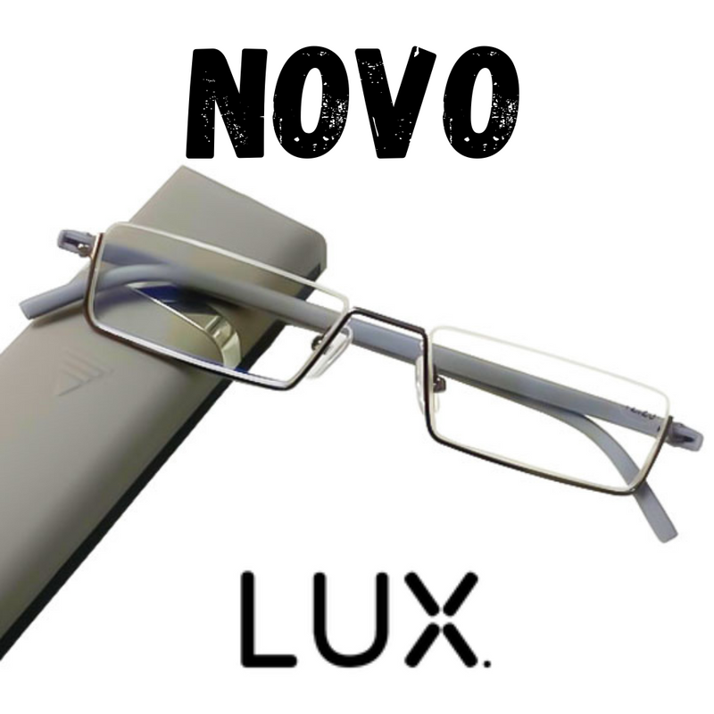 NOVO Óculos Grau Inteligente adaptável Lux® + Brinde Case Exclusiva!