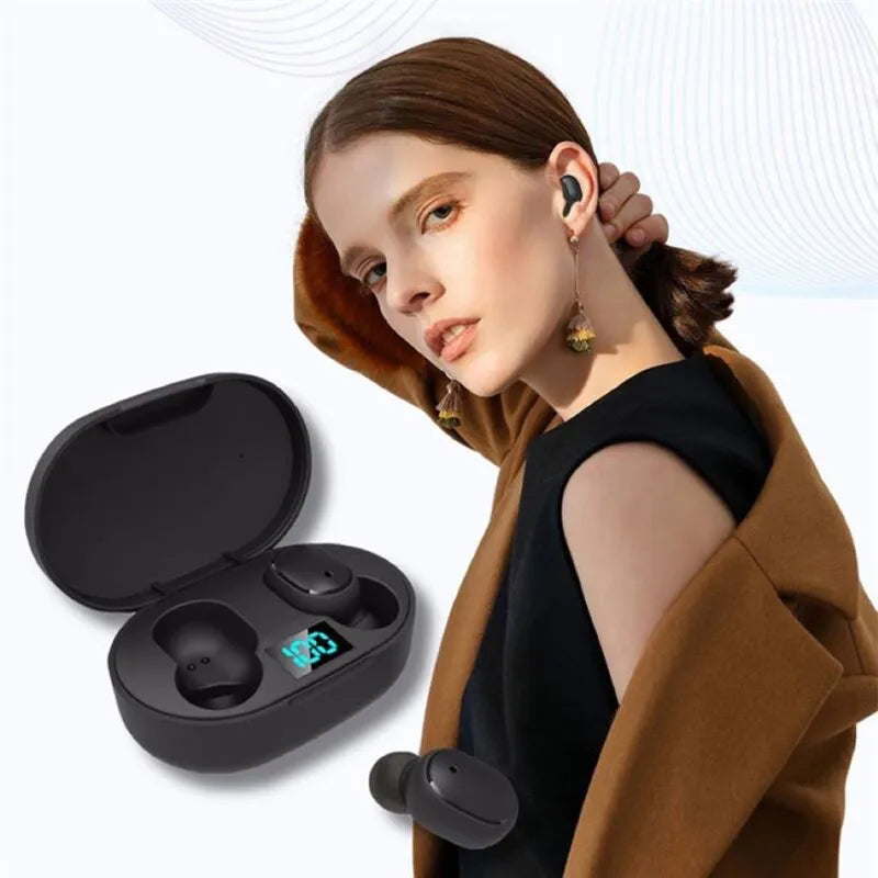 PureSound® TWS Earbuds: Wireless, À Prova d'Água e Luzes LED. Sinta a Pureza do Som Sem Limites